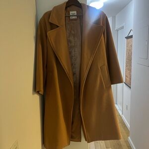 Abercrombie and Fitch Tan Camel Coat